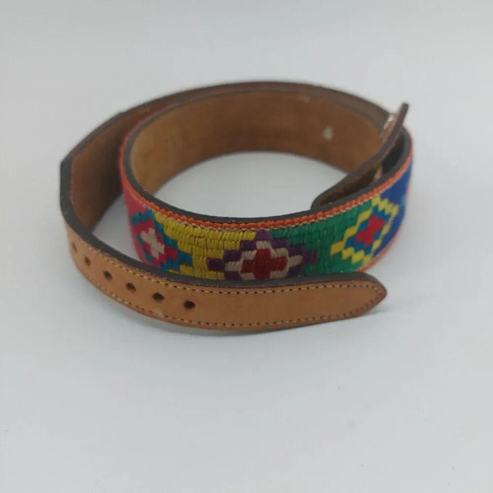 Dun Dee Yoakum Texas USA Western Multicolored Weaved Southwestern Replacement 28